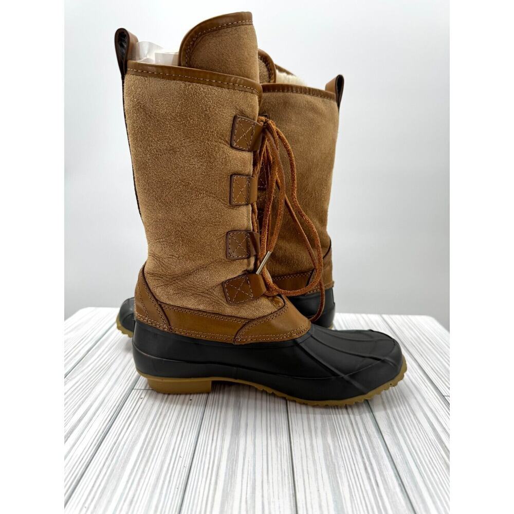 Tory Burch Brown and Black Ankle Boots